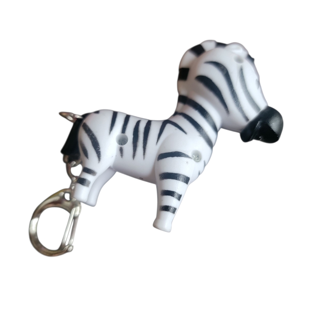 Zebra Keychain Light